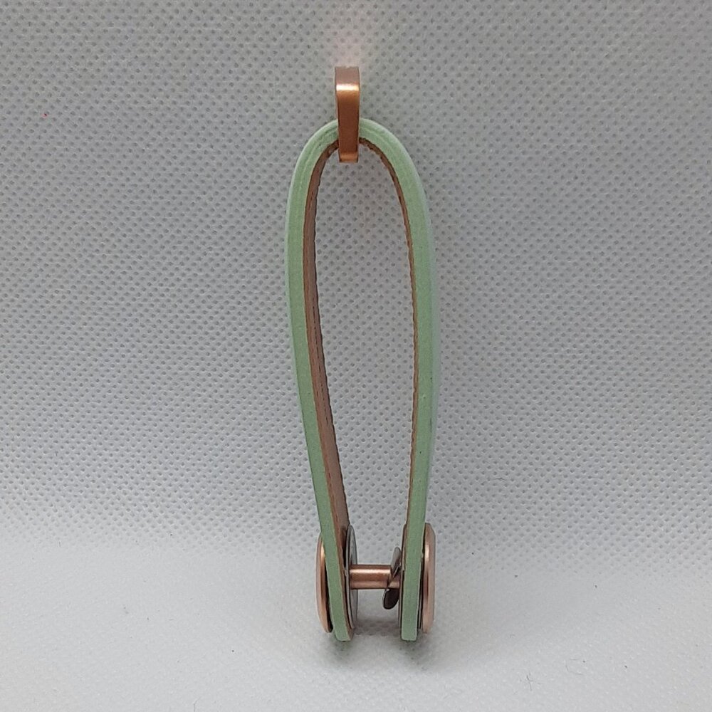 2026 Fall Color ...  2 HOSTS PICKED Mint green leather key holder - Picture 6 of 13